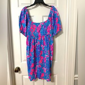 Lilly Pulitzer Delaney Short Sleeve Mini Dress